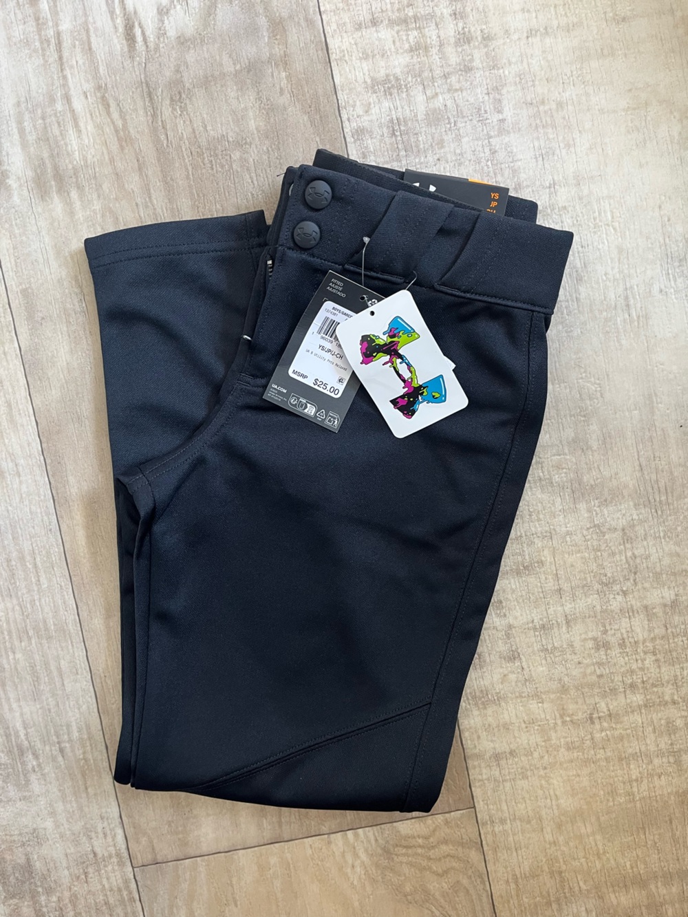 Youth Under Armour baseball pants